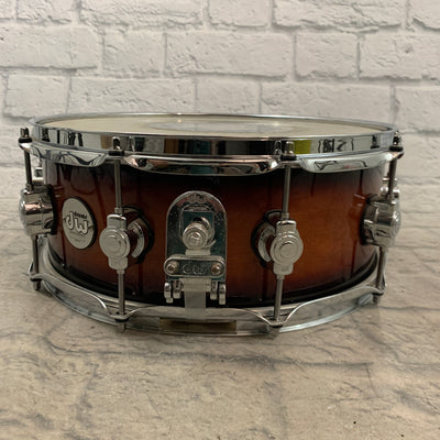 DW Design Series Frequent Flyer Snare 5.5" x 14" - Tobacco Fade