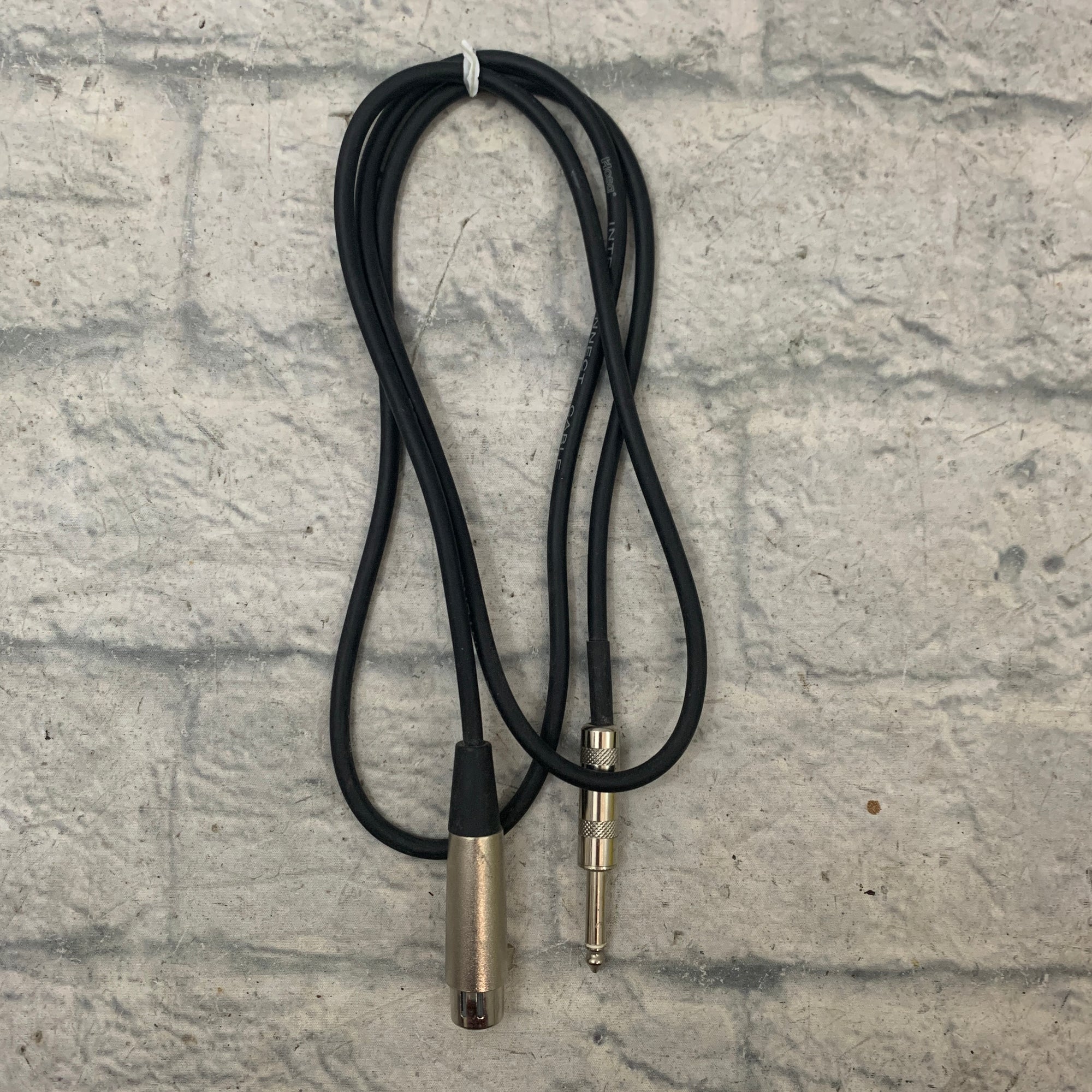Hosa XLR to 1/4" TS Cable 4ft