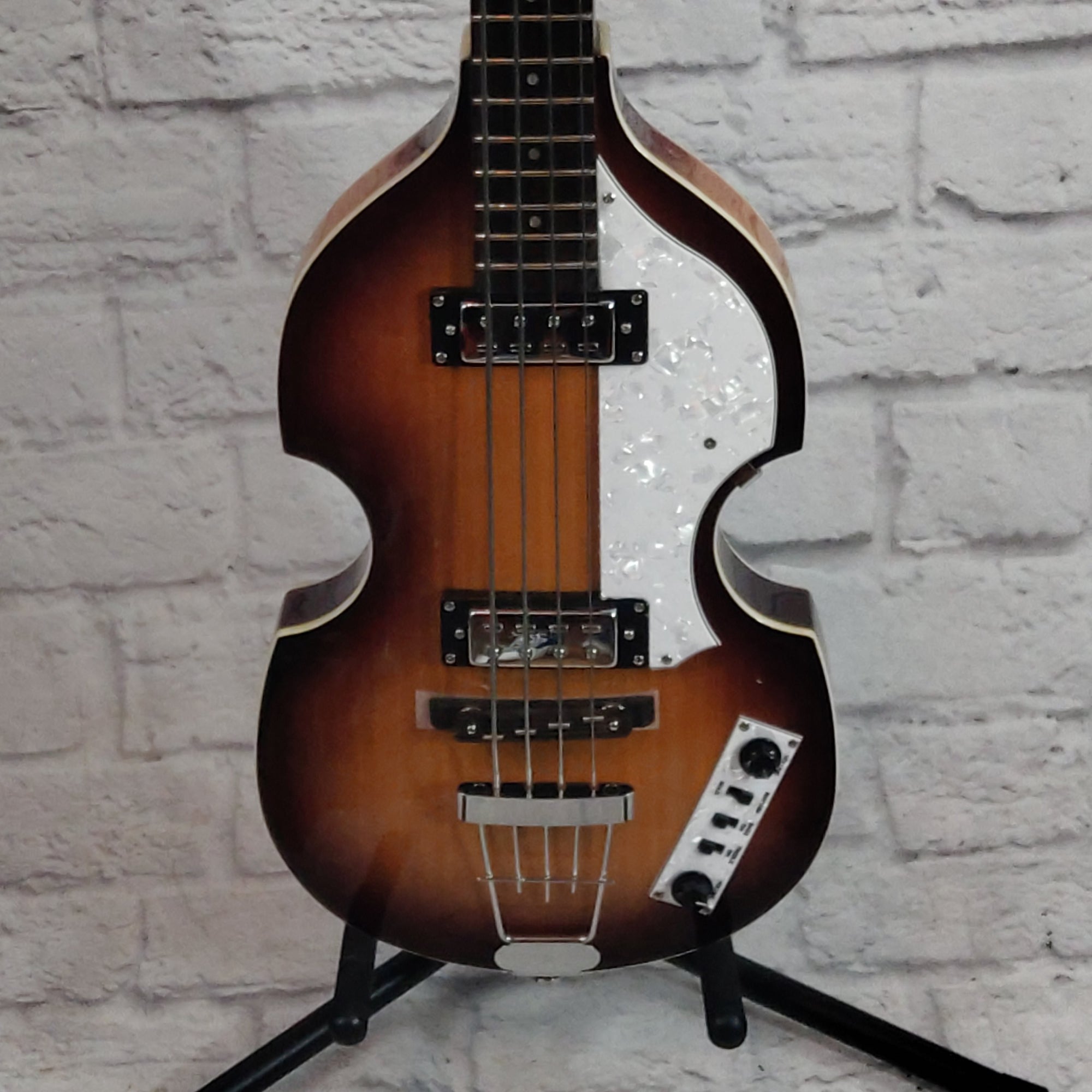 Hofner HI-BB Ignition Violin 4 String Bass Guitar w/ hardcase