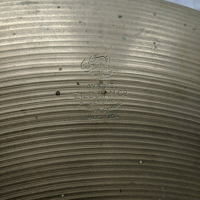 Vintage Zildjian Avedis 22" Ride Cymbal - 2800g