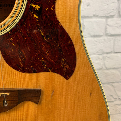 Crafter D-6 Acoustic Guitar MIK Natural Finish