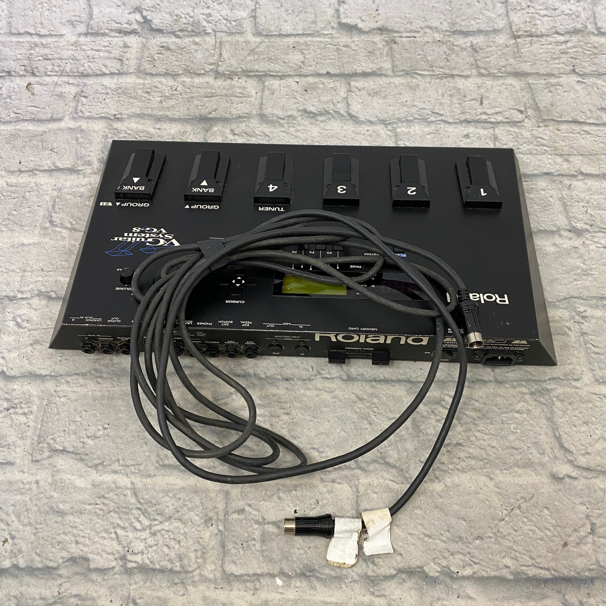 Roland VG-8 with S-1 Upgrade (card included), Memory Card