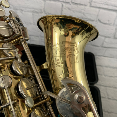 Selmer Bundy II Alto Saxophone with Case