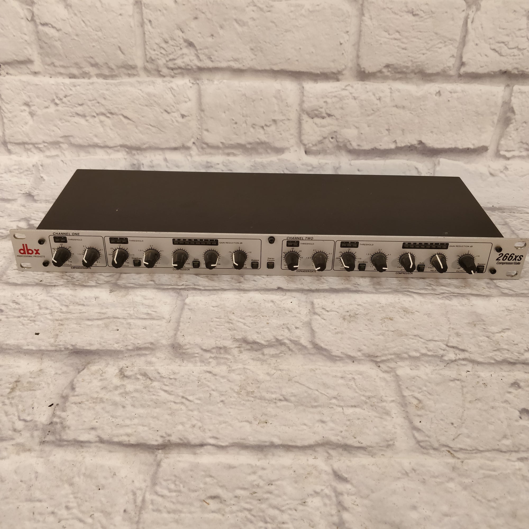 DBX 266XS Stereo Compressor Limiter & Noise Gate Dynamics Processor