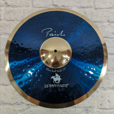 Paiste 22" Signature Steward Copeland Blue Bell Ride Cymbal Traditional The Rhythmatist