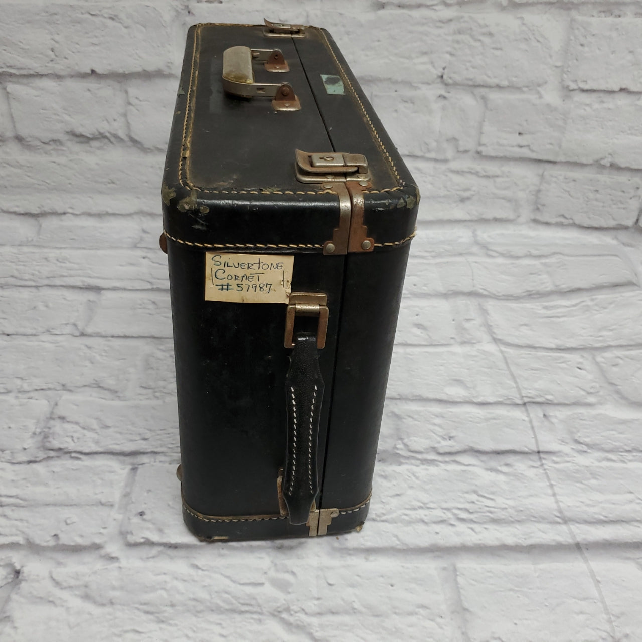 Silvertone Cornet - Made in France - with case