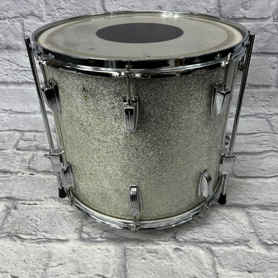 Ludwig Keystone Badge 12 13 16 22 - Silver Sparkle Players Grade 1960s Drum Kit