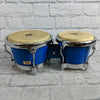 Vintage LP Latin Percussion Blue Bongos