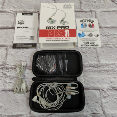 MEE Audio MX Pro MX3 Triple Driver In Ear Monitors