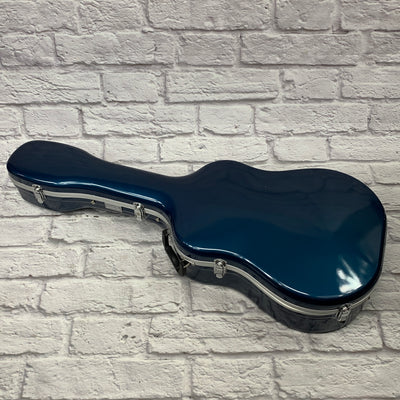 Phitz Standard Dreadnought Acoustic Guitar Hard Case Blue