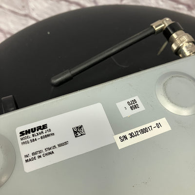 Shure BLX4R J10 584-608 MHz Wireless Receiver w/ pwr supply