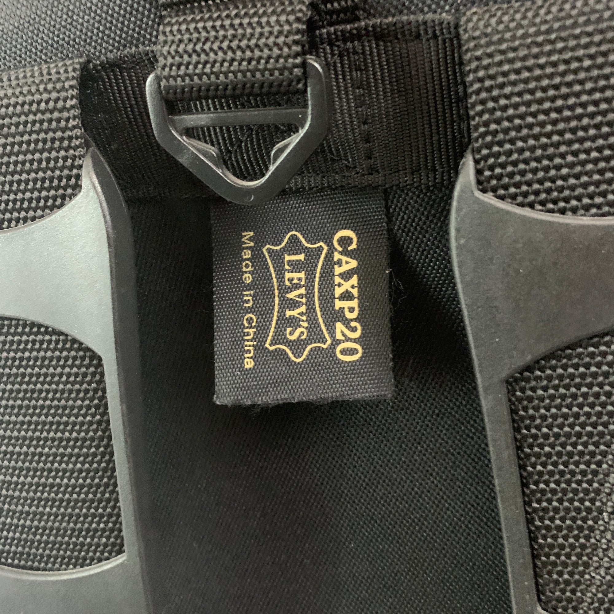 Levy's CAXP20 Padded Acoustic Guitar Gig Bag Black