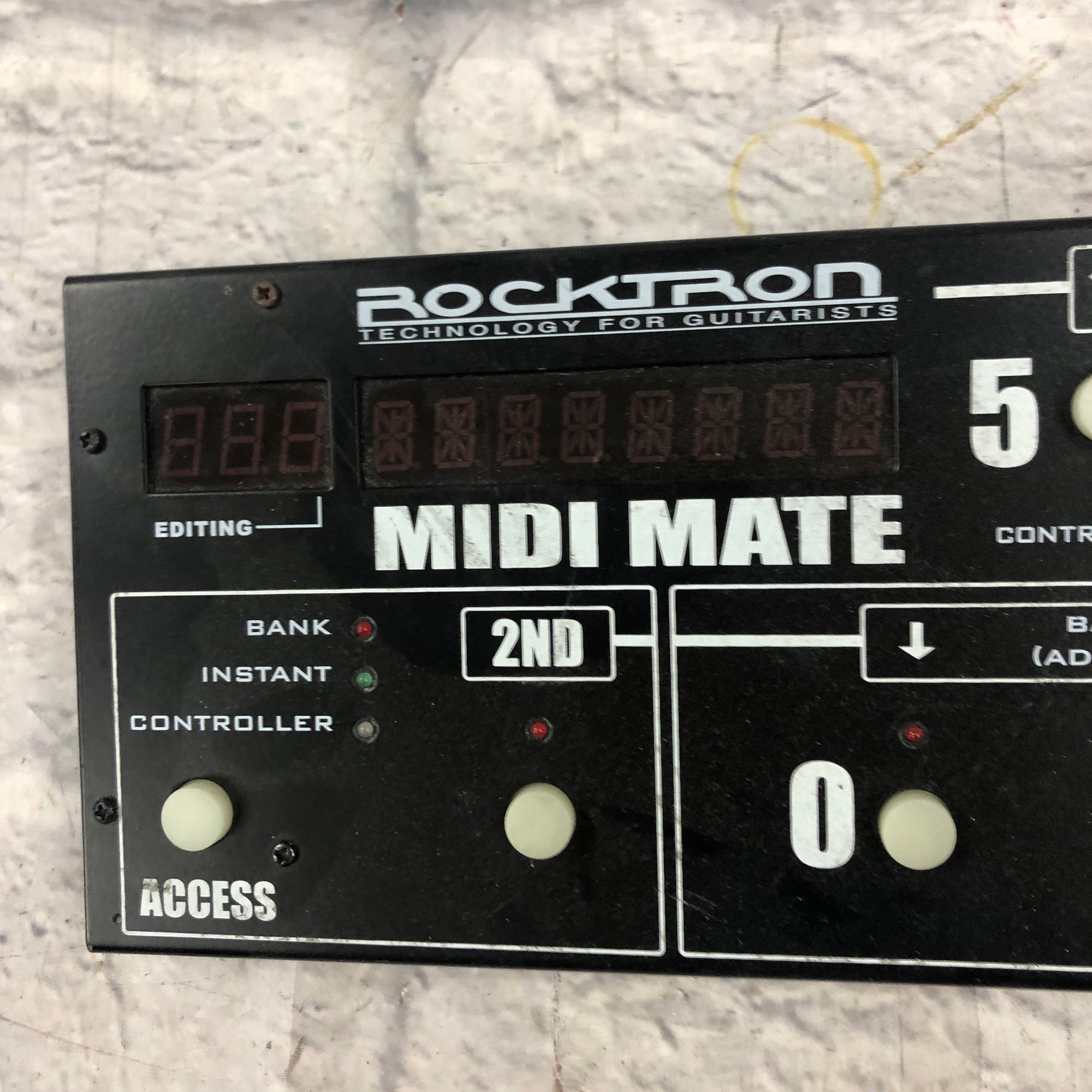 Rocktron MIDI Mate Foot Controller Switch - Evolution Music