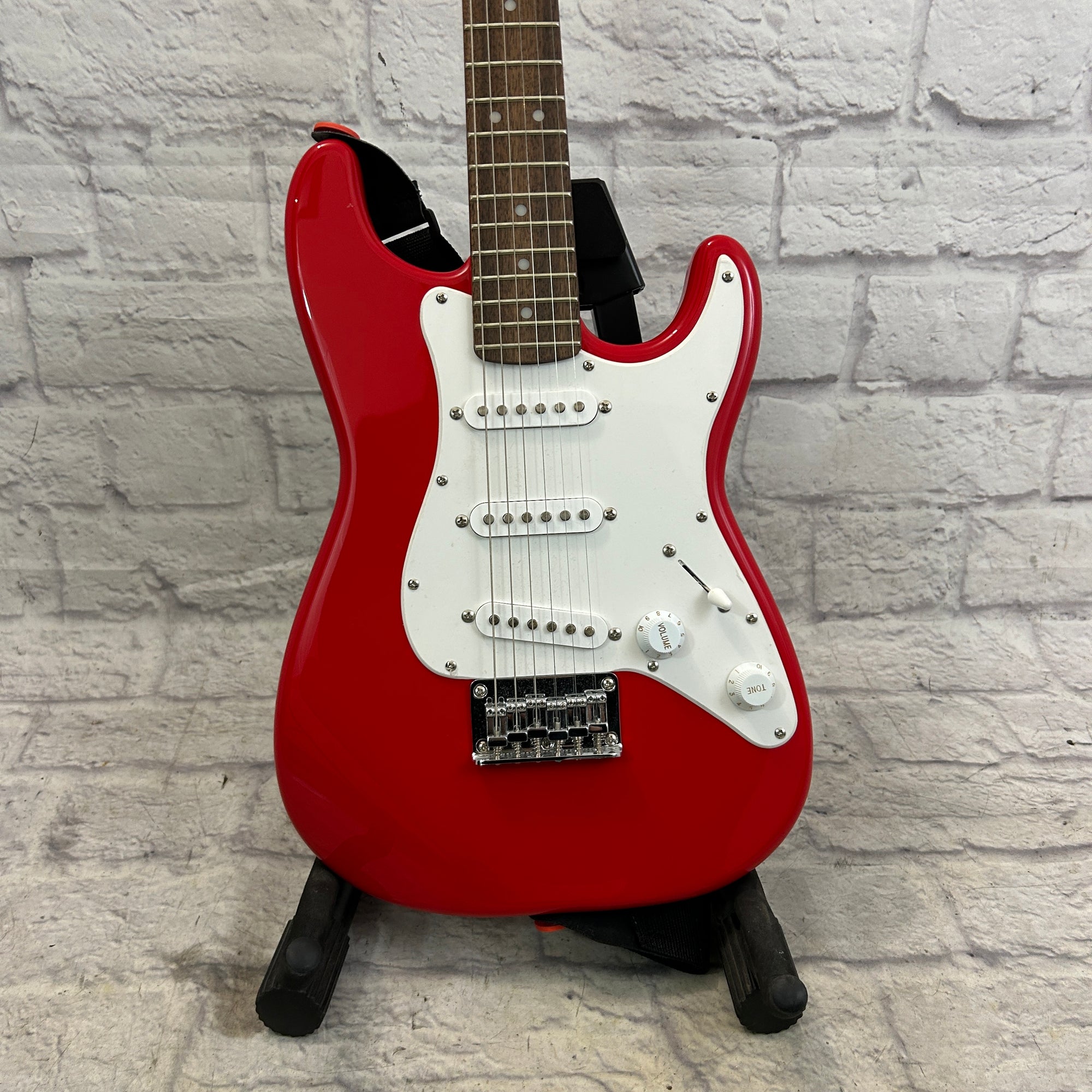 Squier Mini Torino Red Electric Guitar - Evolution Music