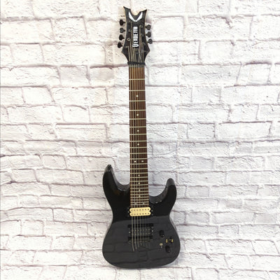 Dean Vendetta 7 String Black Electric Guitar