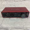 Focusrite Scarlett 2i2 3rd Gen USB Audio Interface with USB Cable