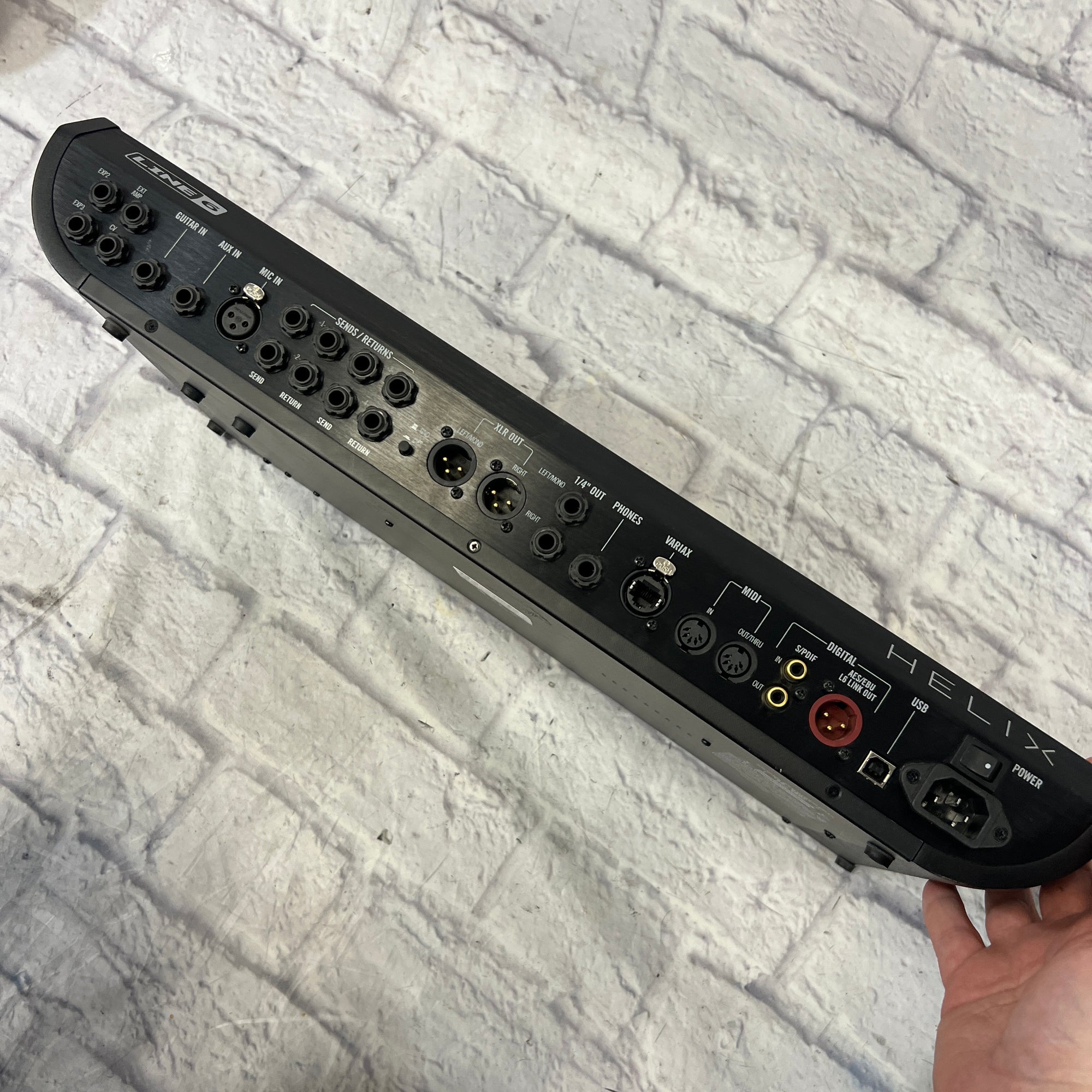 Line 6 Helix Floor Multieffects Pedal Effects Pedal