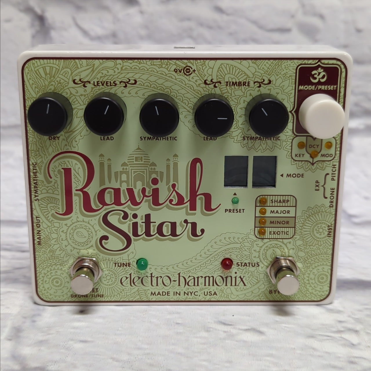 安い特価Electro-Harmonix Ravish Sitar ギター