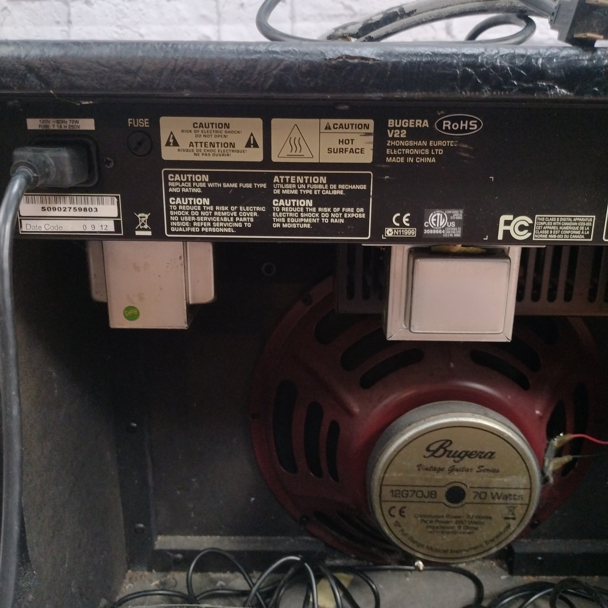 Bugera V22 22-Watt Tube Combo Amp