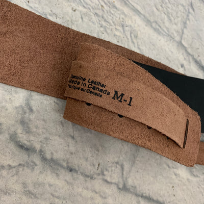 Levy's M-1 Leather Strap - Black