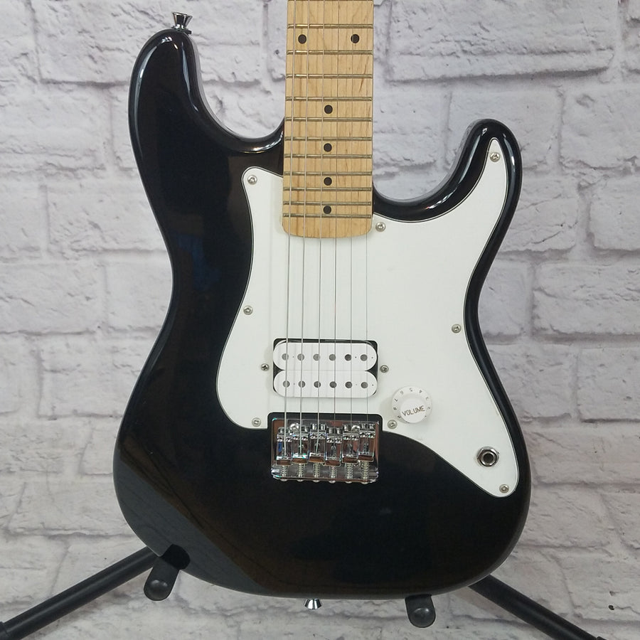 New York Pro 3/4 Size Electric Guitar Black