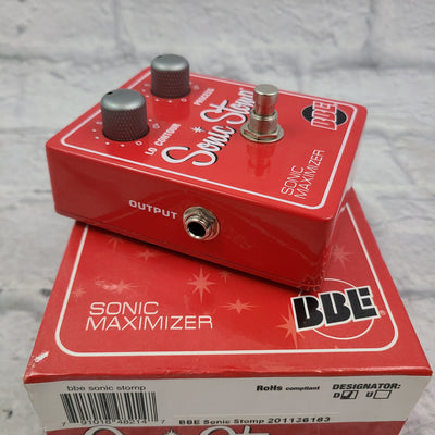 BBE Sonic Stomp Contour Pedal w/ Box