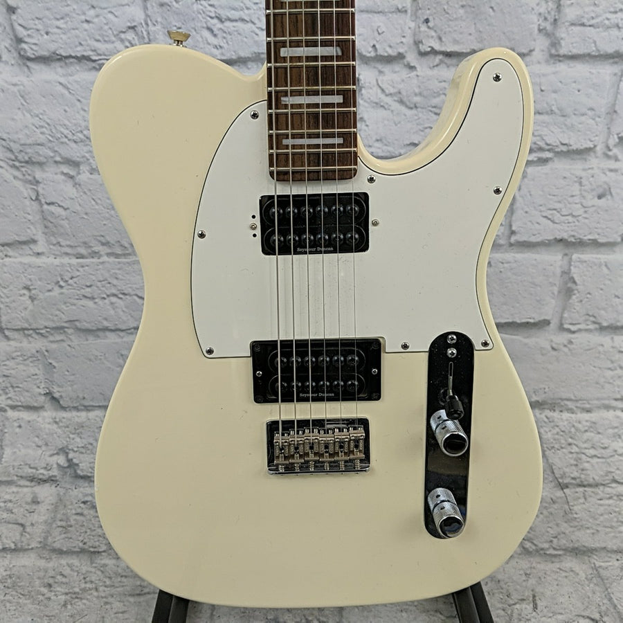 Fender USA American Limited Edition Telecaster HH 2015 Olympic White w/ Seymour Duncan Invaders