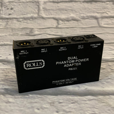Rolls Dual Phantom Power Adapter