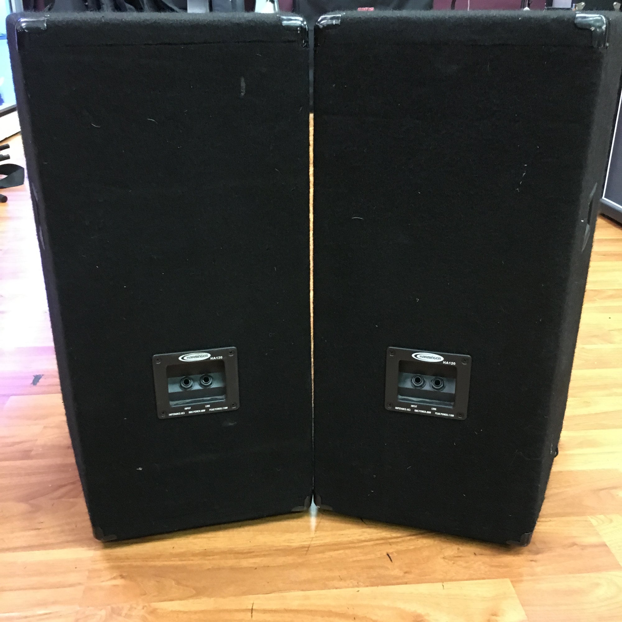 Harbinger HA120 120W Passive PA Pair