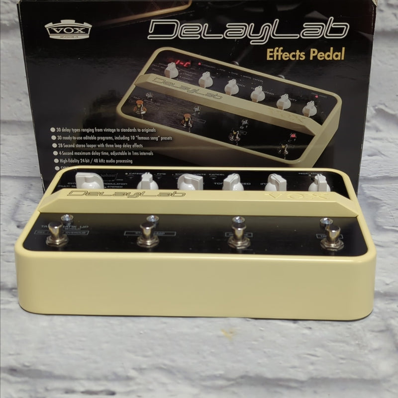 Vox DelayLab Effects Pedal Evolution Music