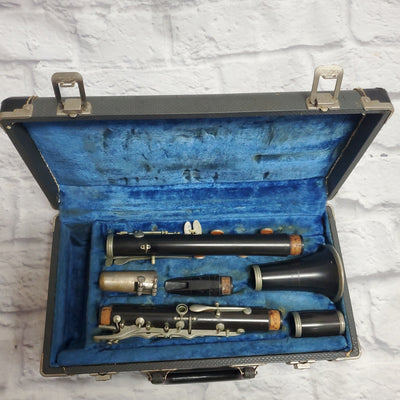 Vintage Pedler Hoosier Wood Clarinet Elkhart Indiana