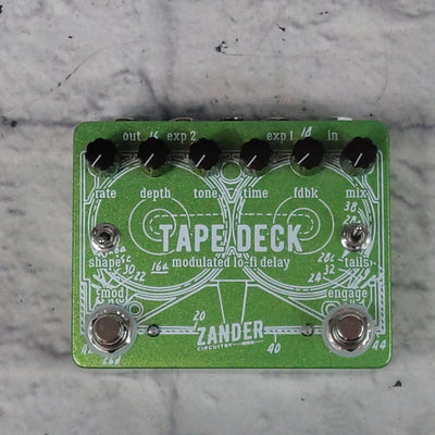 Zander Circuitry Tape Deck Lo-Fi Delay & Modulation Pedal