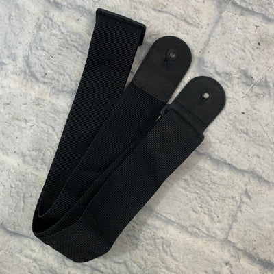 Levy's Standard Nylon Weave Black Guitar Strap