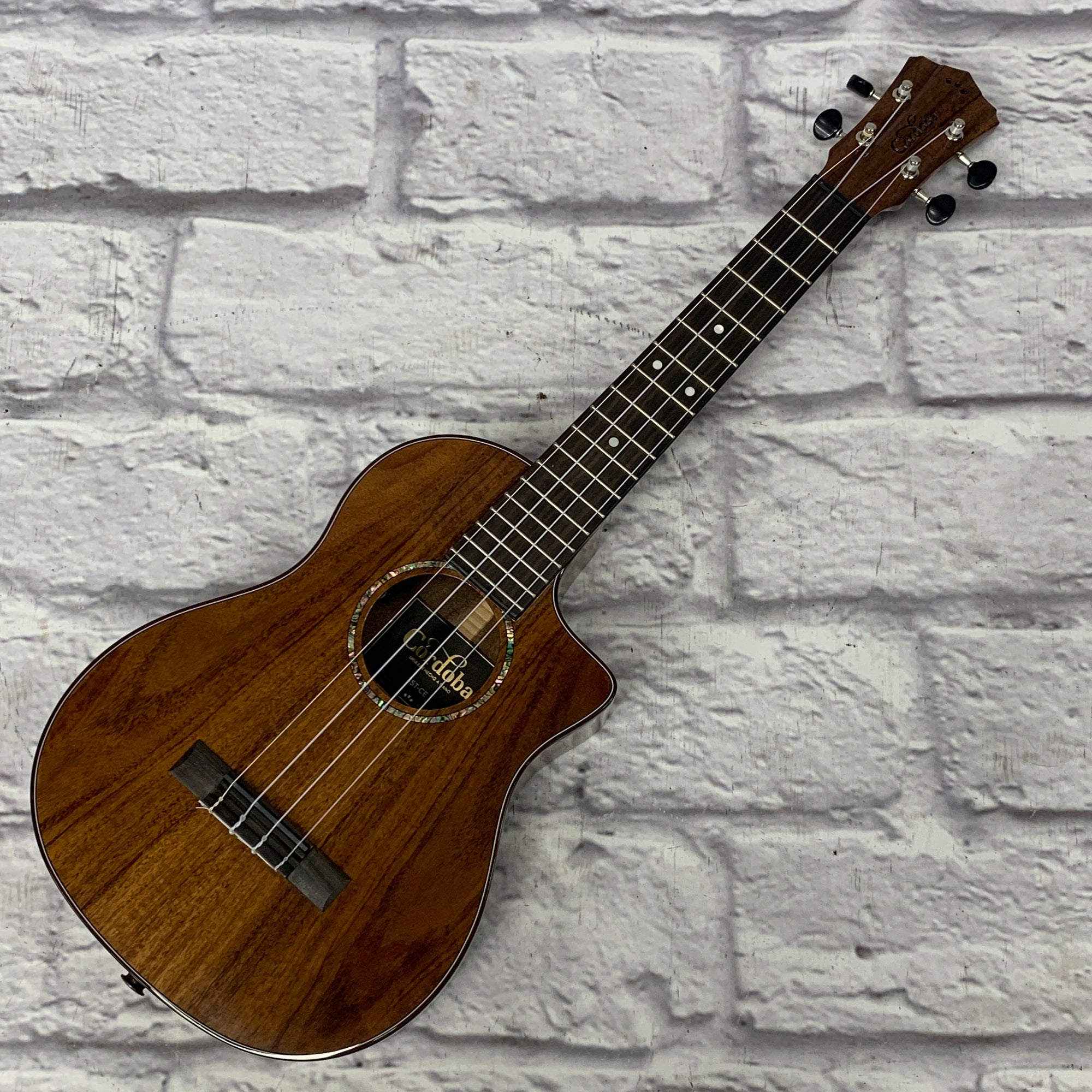 Cordoba 35T-CE Tenor Acoustic-Electric Ukulele