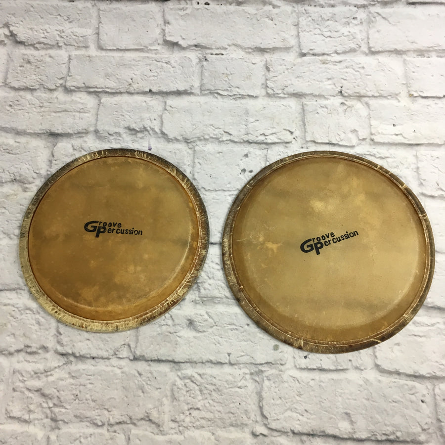 Groove Percussion Conga Head Pair 12in & 13in