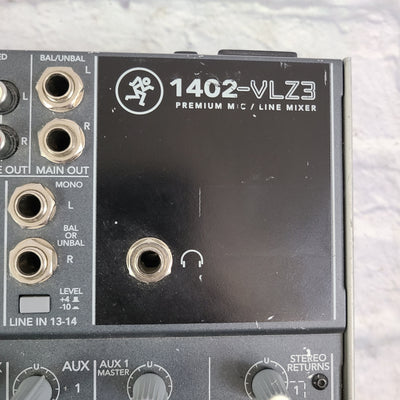 Mackie 1402- VLZ3 14 Channel In Line Mixer