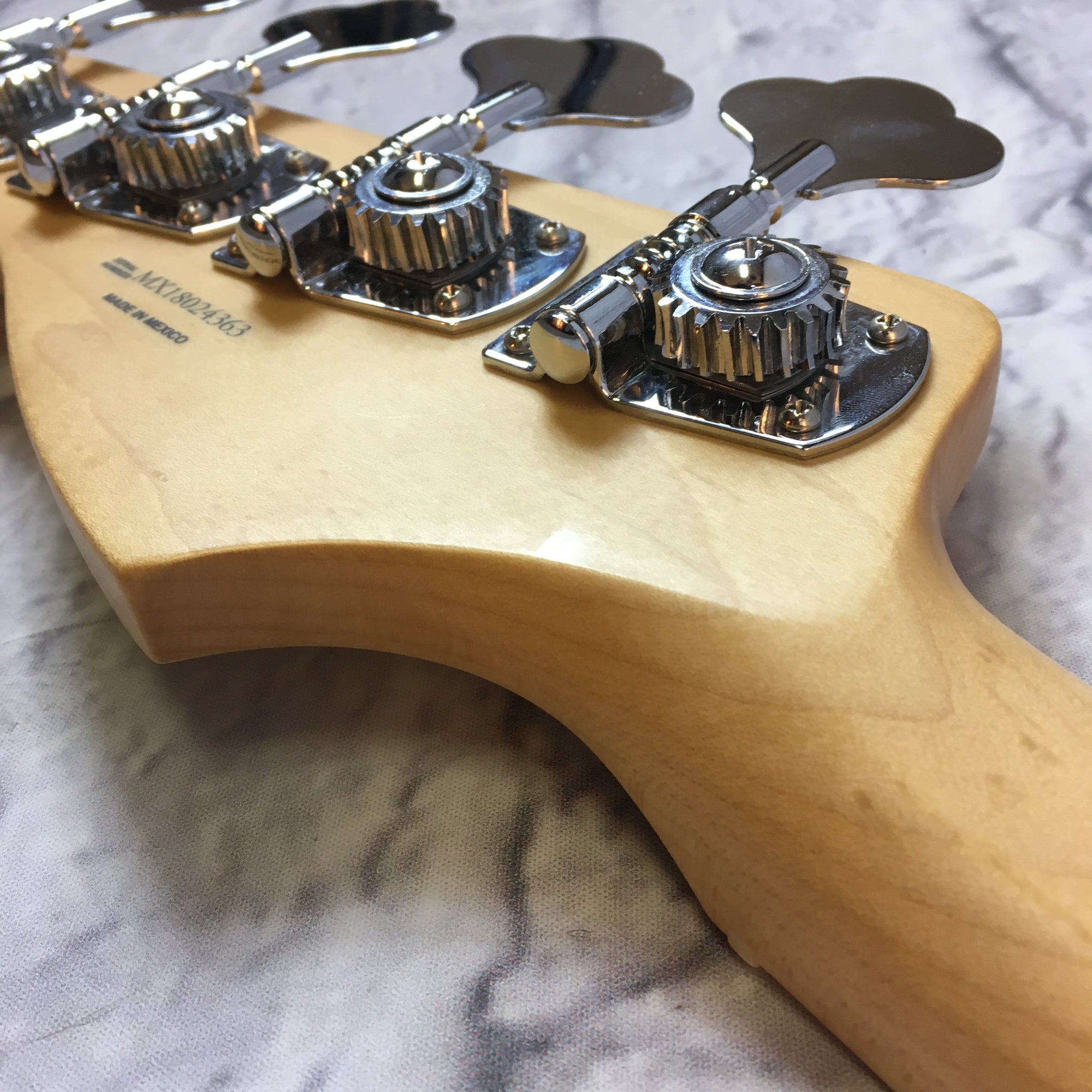 2018 Fender Mexican 4-String Jazz Bass Neck w/ Tuners