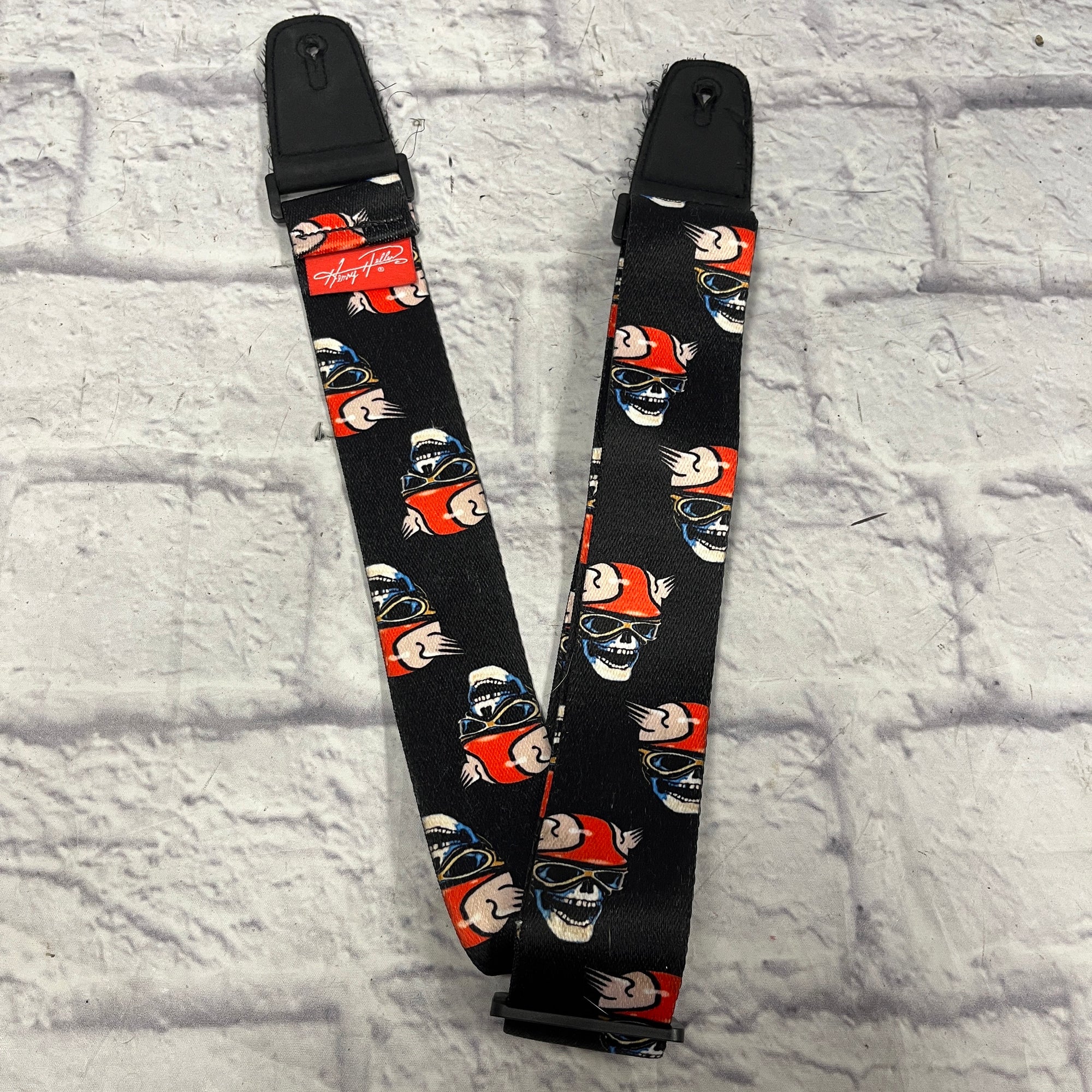 Henry Heller Mercury Skull Guitar Strap