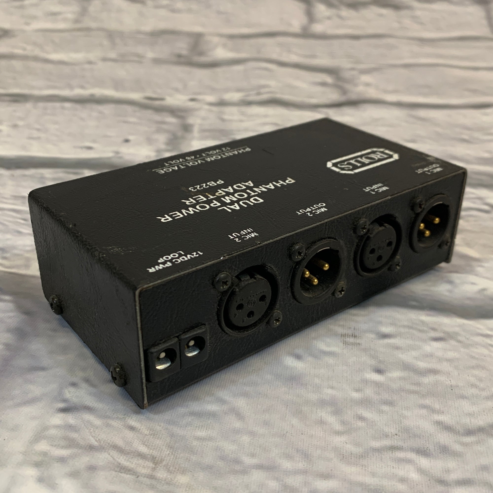 Rolls Dual Phantom Power Adapter