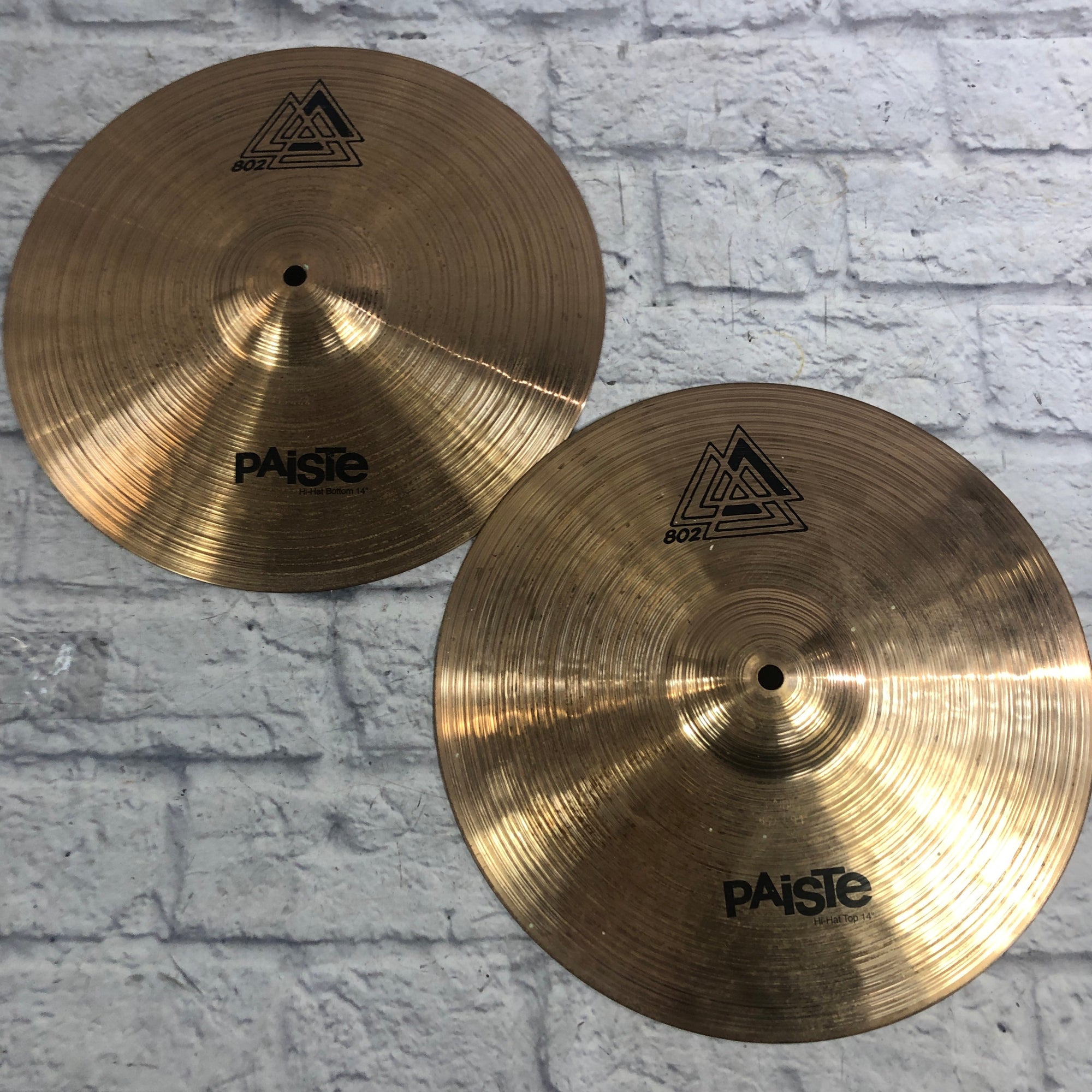 Paiste 14 802 Hi Hat Cymbal Pair