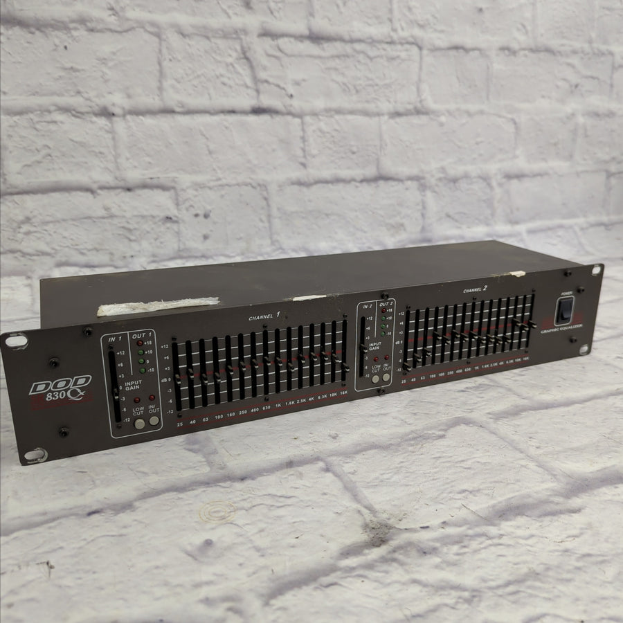 DOD 830 Rack Equalizer