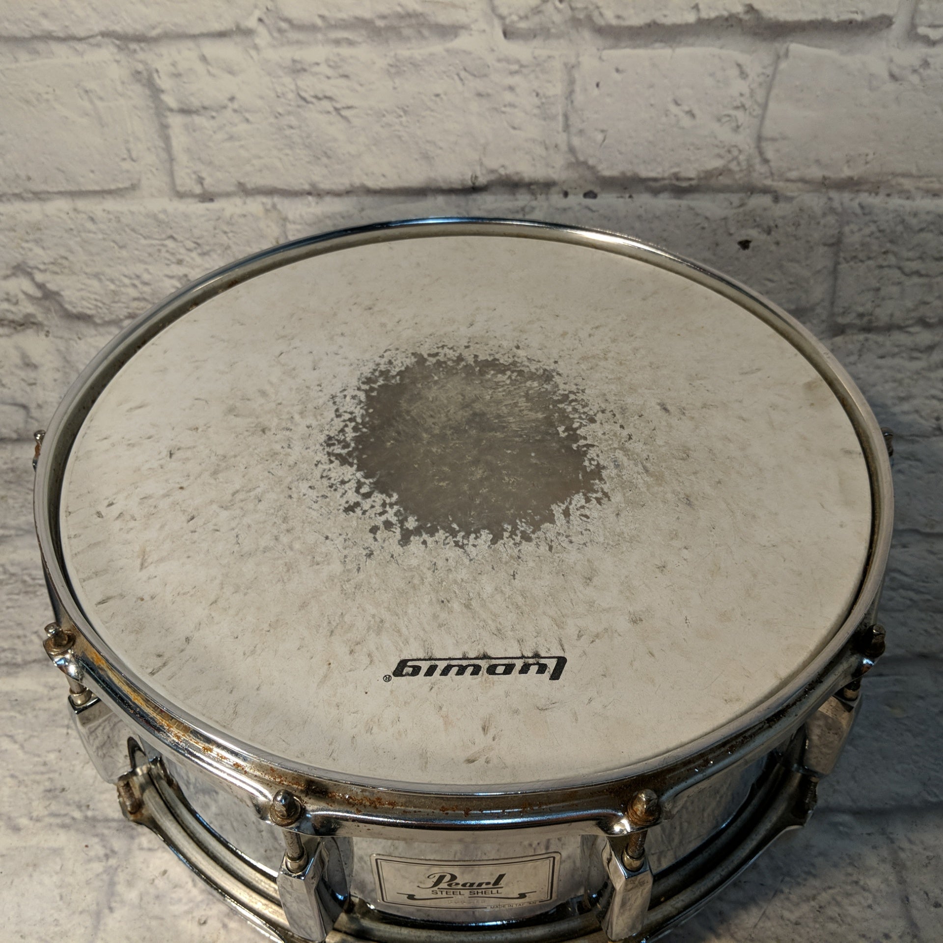 Pearl 14" Steel Shell Snare Drum
