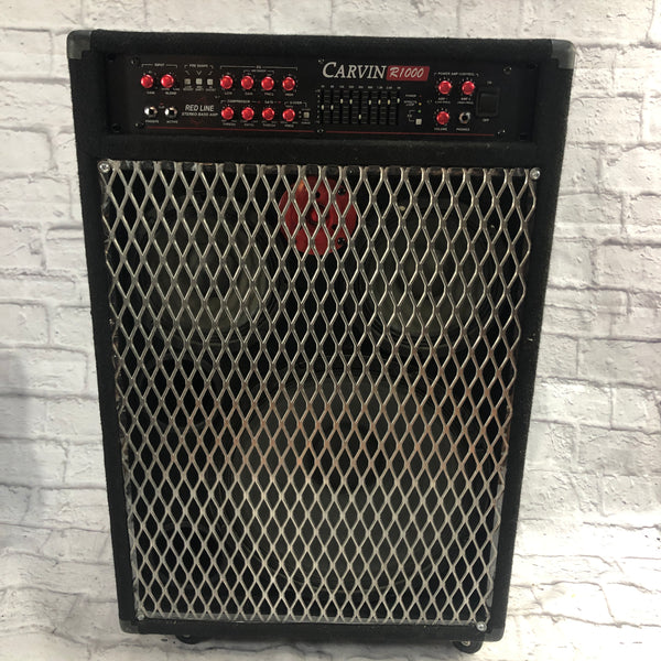 Carvin RL1000 R1015 Cyclops Red Line Bass Amp - Evolution Music