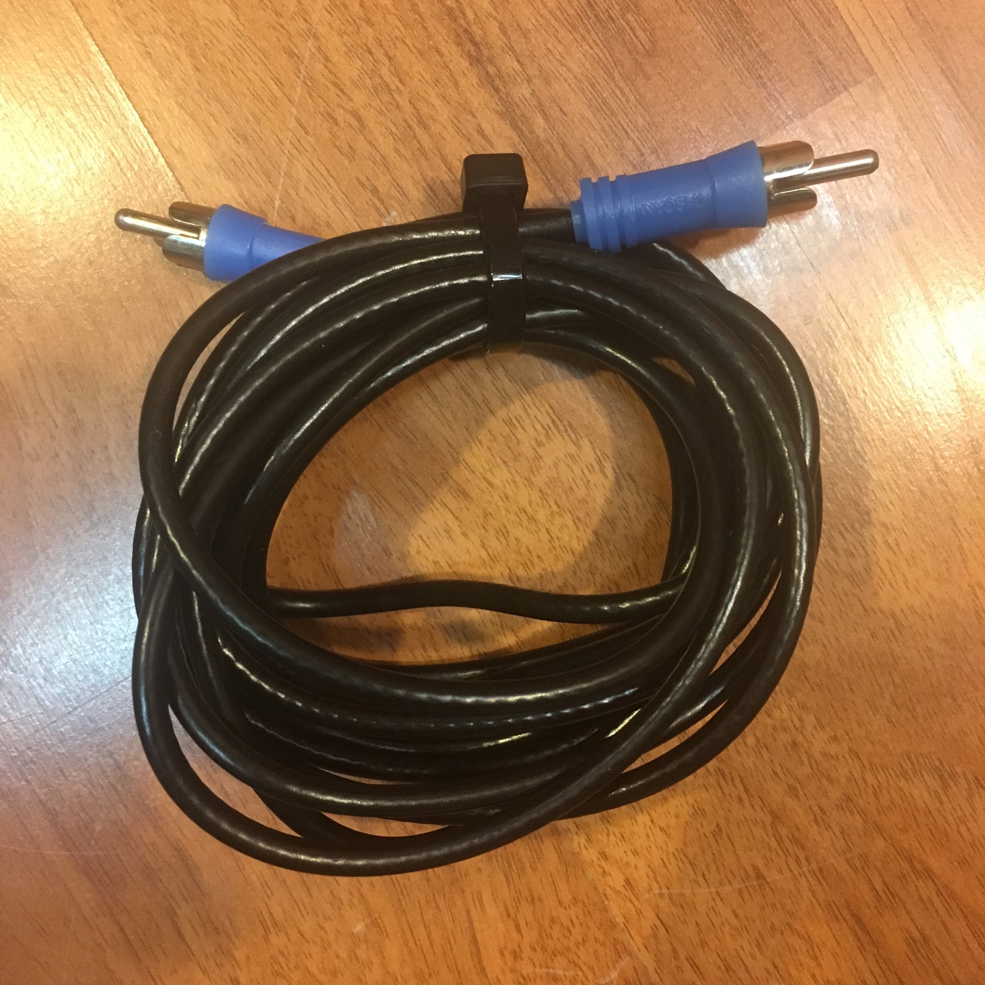 Tascam RCA 8ft Male to Male Cable (Blue)