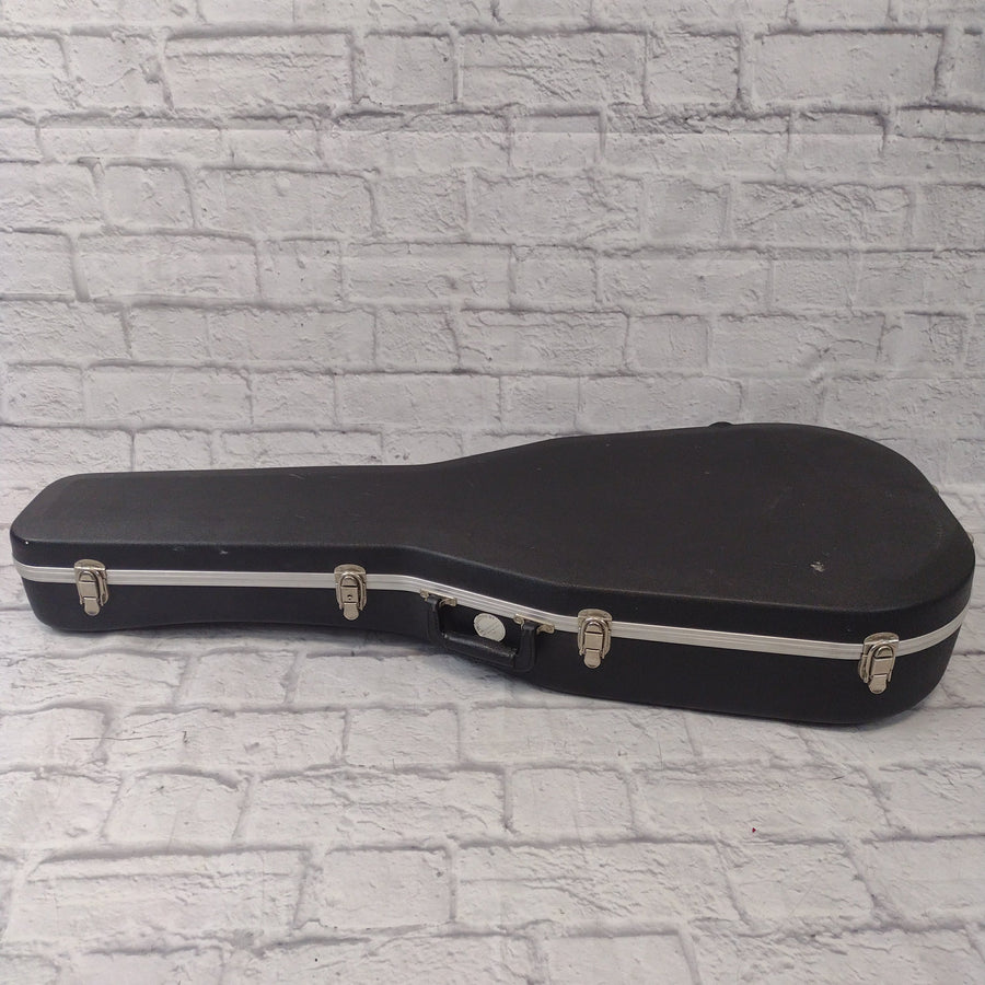 Unknown Molded Plastic Classical Acoustic Guitar Case