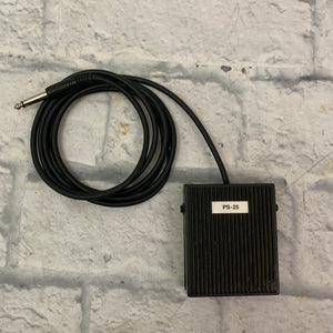 QuikLok PS-25 - Rubberized Foot Pedal with Switchable Open/Closed Contacts