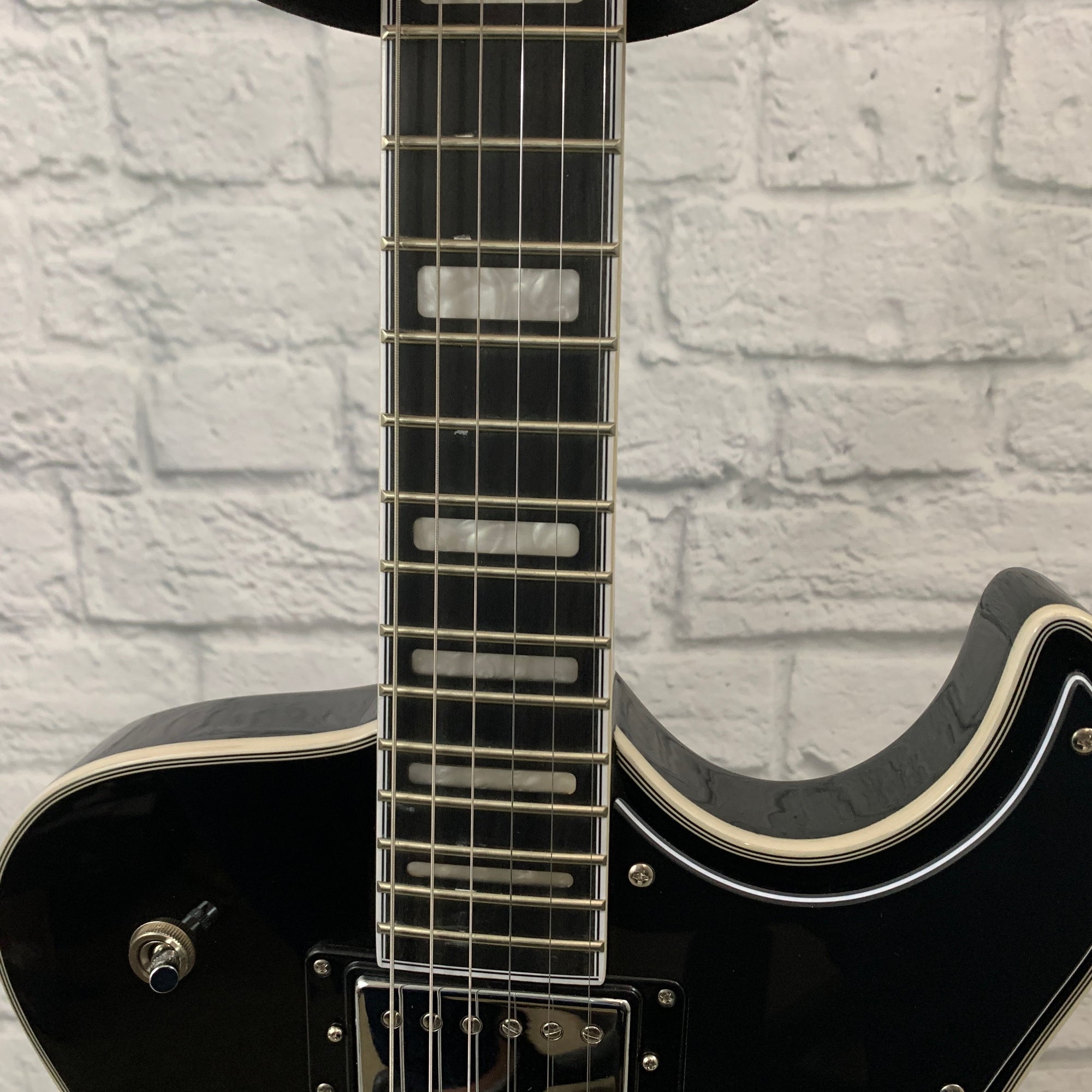 Hagstrom Fantomen Electric Guitar - Black Gloss