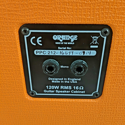 Orange PPC 212 Closed Back Cab