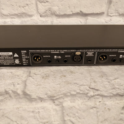 DBX 266XS Stereo Compressor Limiter & Noise Gate Dynamics Processor