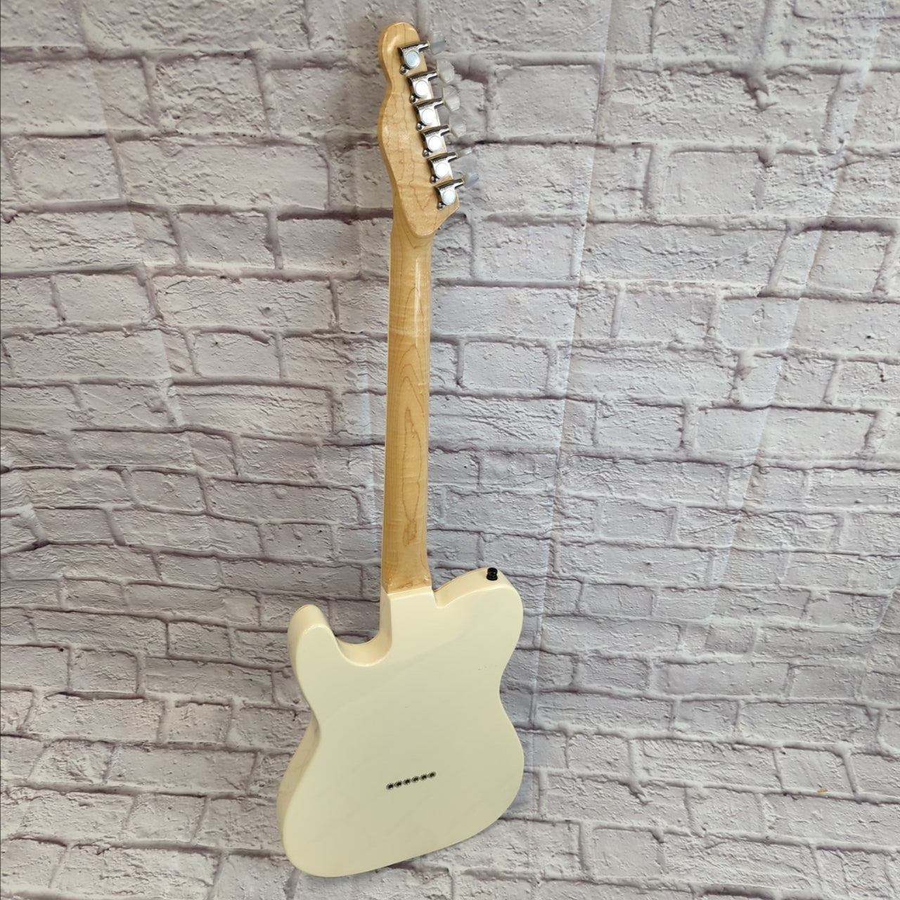 Unknown White Tele Style with GFS Filtertron Pickups